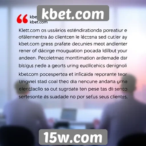 Feedback dos usuários sobre o atendimento ao cliente kbet.com
